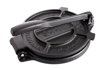 Tortilla presse i gedigen kvalitet - sort støbejern