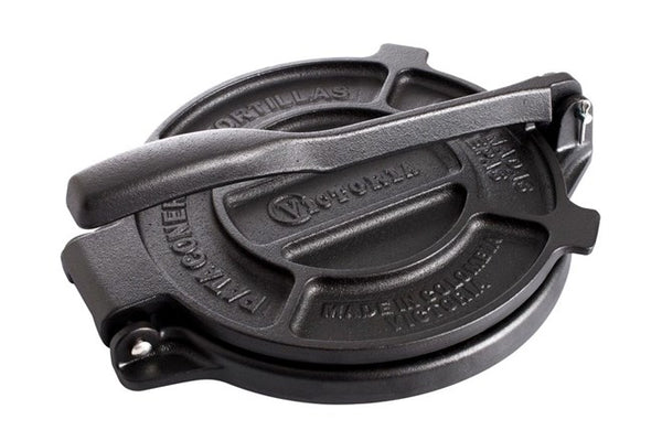 Tortilla presse i gedigen kvalitet - sort støbejern