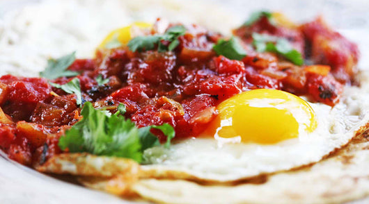 Huevos Rancheros til morgenmad
