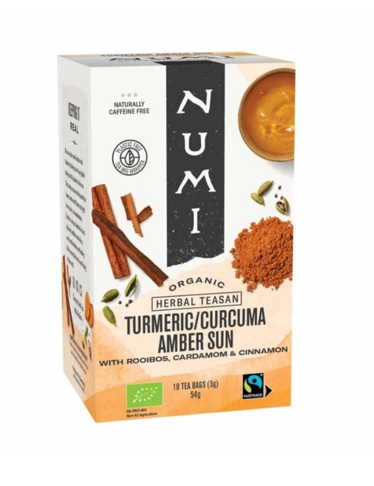 Turmeric/Curcuma Amber sun - øko gurkemeje te med kardemomme og kanel